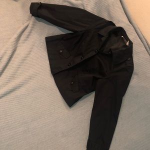 Petite Crop Trenchcoat